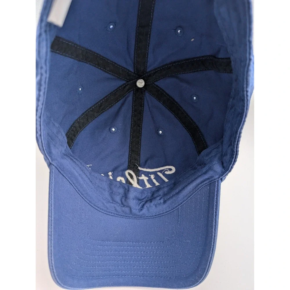 Titleist Golf Hat Blue Cotton Twill Embroidered Logo XL Made in Macau